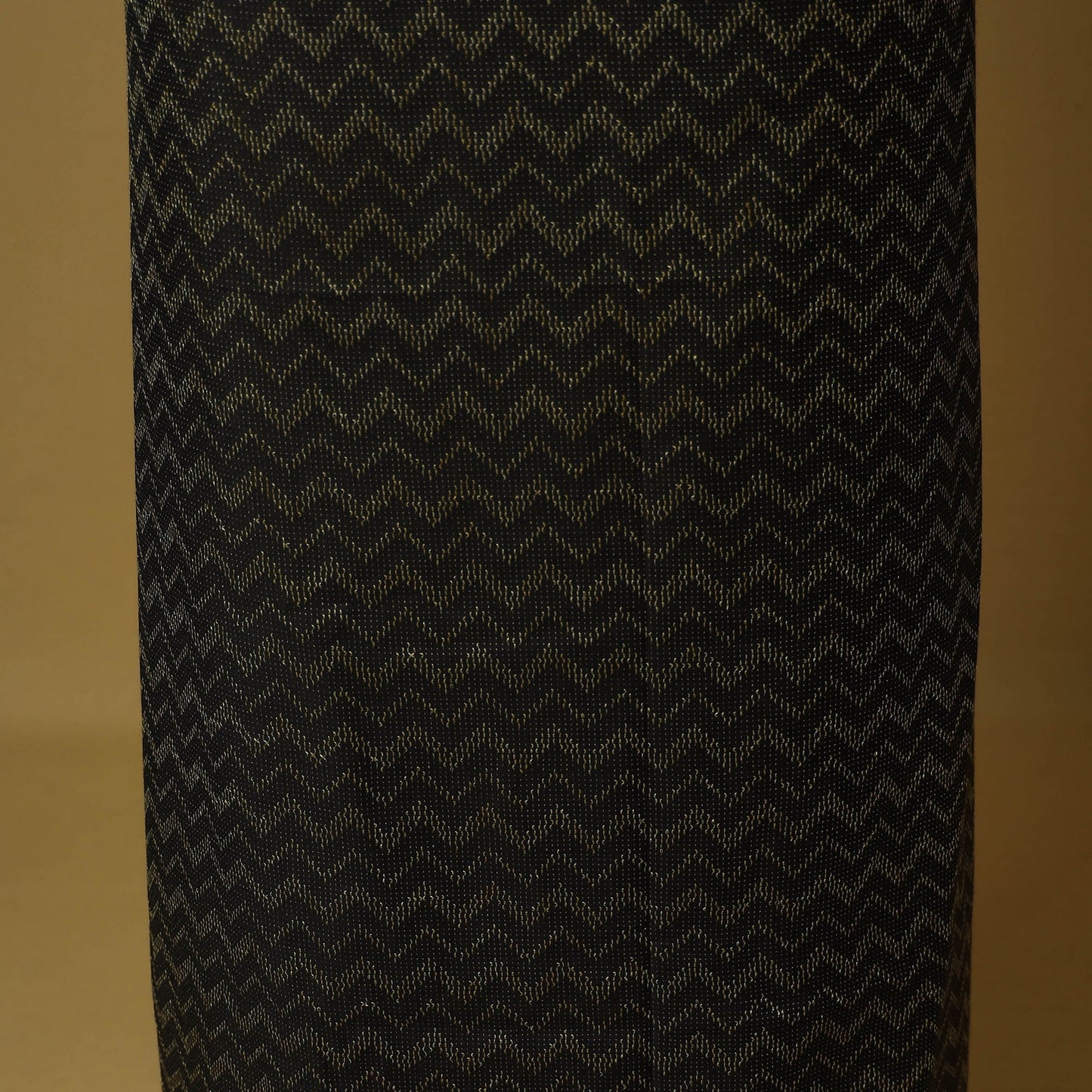 Black - 3pc handloom mulberry unstitched suit material set