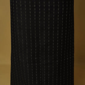 Black - 3pc handloom mulberry unstitched suit material set