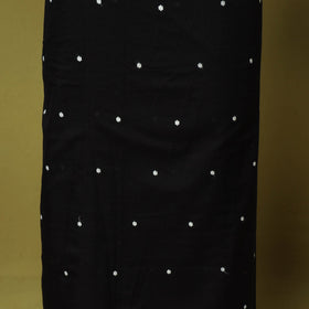 Black - 3pc ikat handloom cotton unstitched sambalpuri