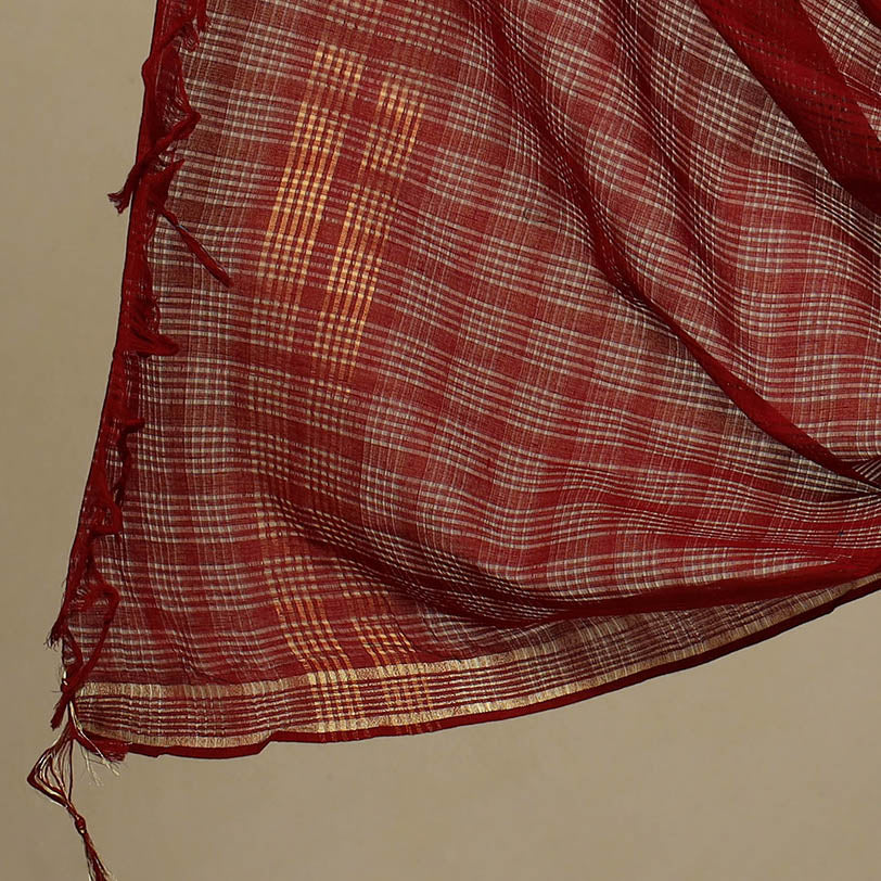 Buy 3pc Black Karnataka Weave Cotton Khun Dress Material