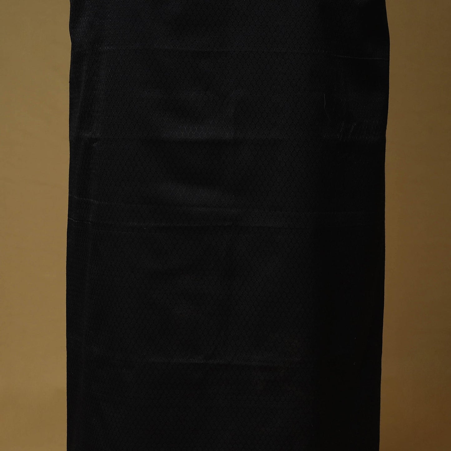 Black - 3pc karnataka weave cotton unstitched khun dress