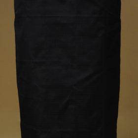 Black - 3pc karnataka weave cotton unstitched khun dress