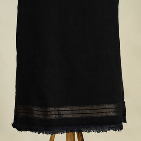 Buy Black 3pc Kutch Handloom Organic Kala Cotton Dress Material