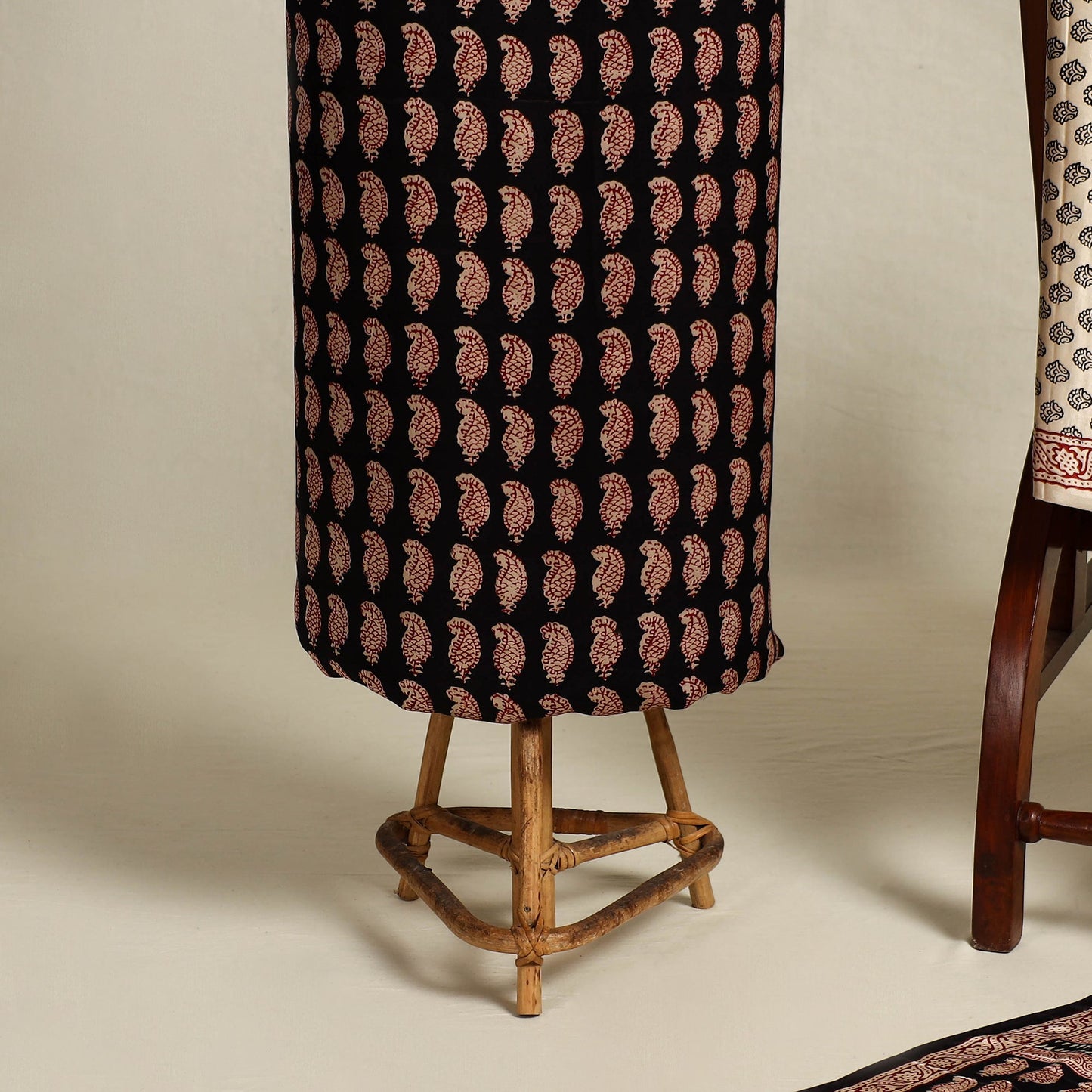 Buy 3pc 3pc Modal Silk Bagh Print Suit Material Set