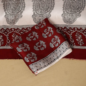 Black - 3pc modal silk unstitched bagh dress material 29