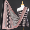  3pc Natural Dyed Cotton Bagh Print Suit Material Set