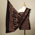 Buy 3pc Black Block Print Cotton Ajrakh Dress Material