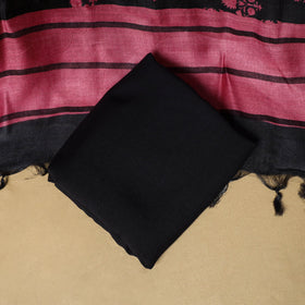 3pc pashmina wool handloom unstitched sanganeri dress