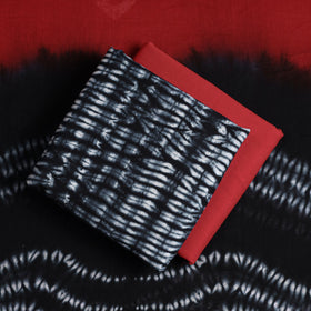  3pc Shibori Tie-Dye Cotton Suit Material Set 