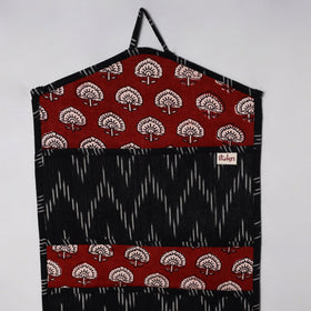 Black - 4 pockets handcrafted cotton wall hanging letter