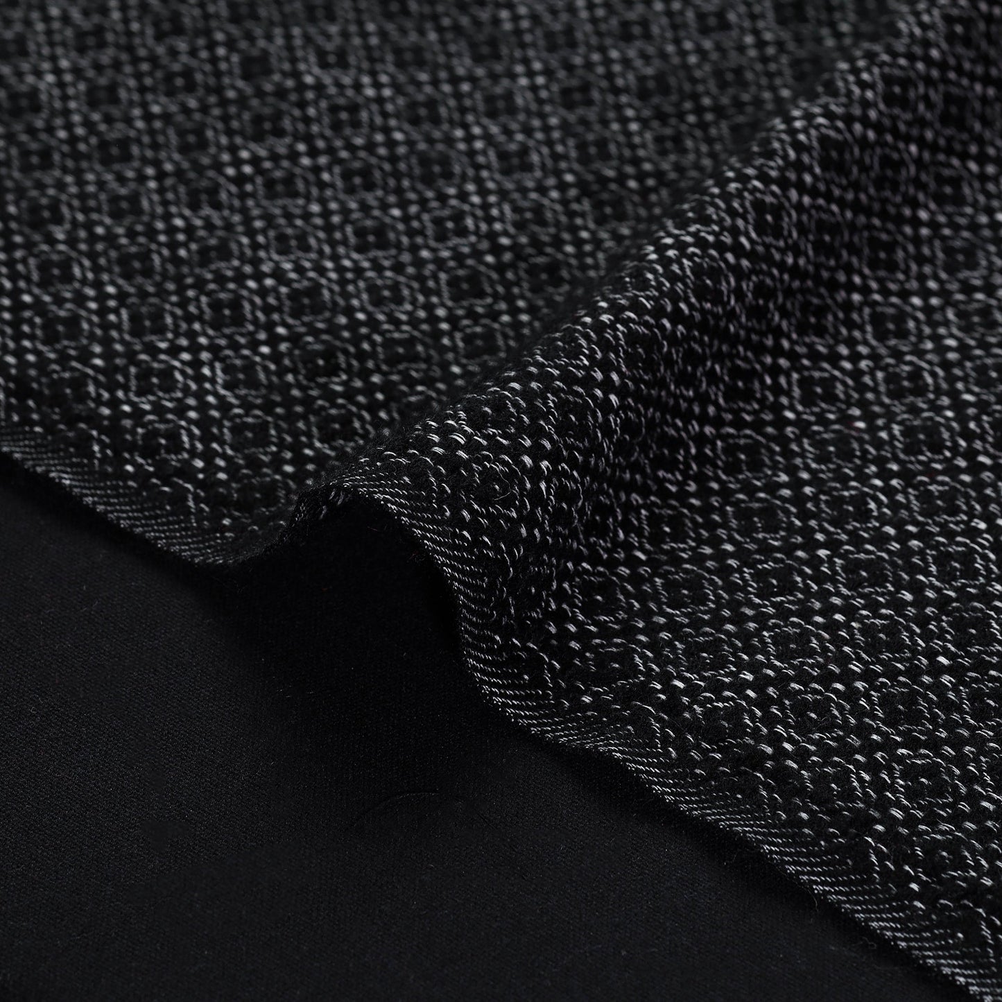 Black - acrylic fine wool fabric (width - 44 in) 14