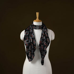 Modal silk pendant necklace scarf 41 - handcrafted