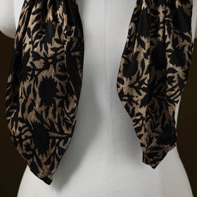 Modal silk pendant necklace scarf 45 - handcrafted