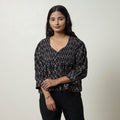 Ajrakh Cotton Crop Top | Handcrafted Elegance