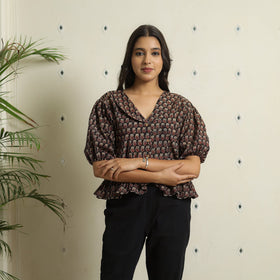 Ajrakh Crop Top 