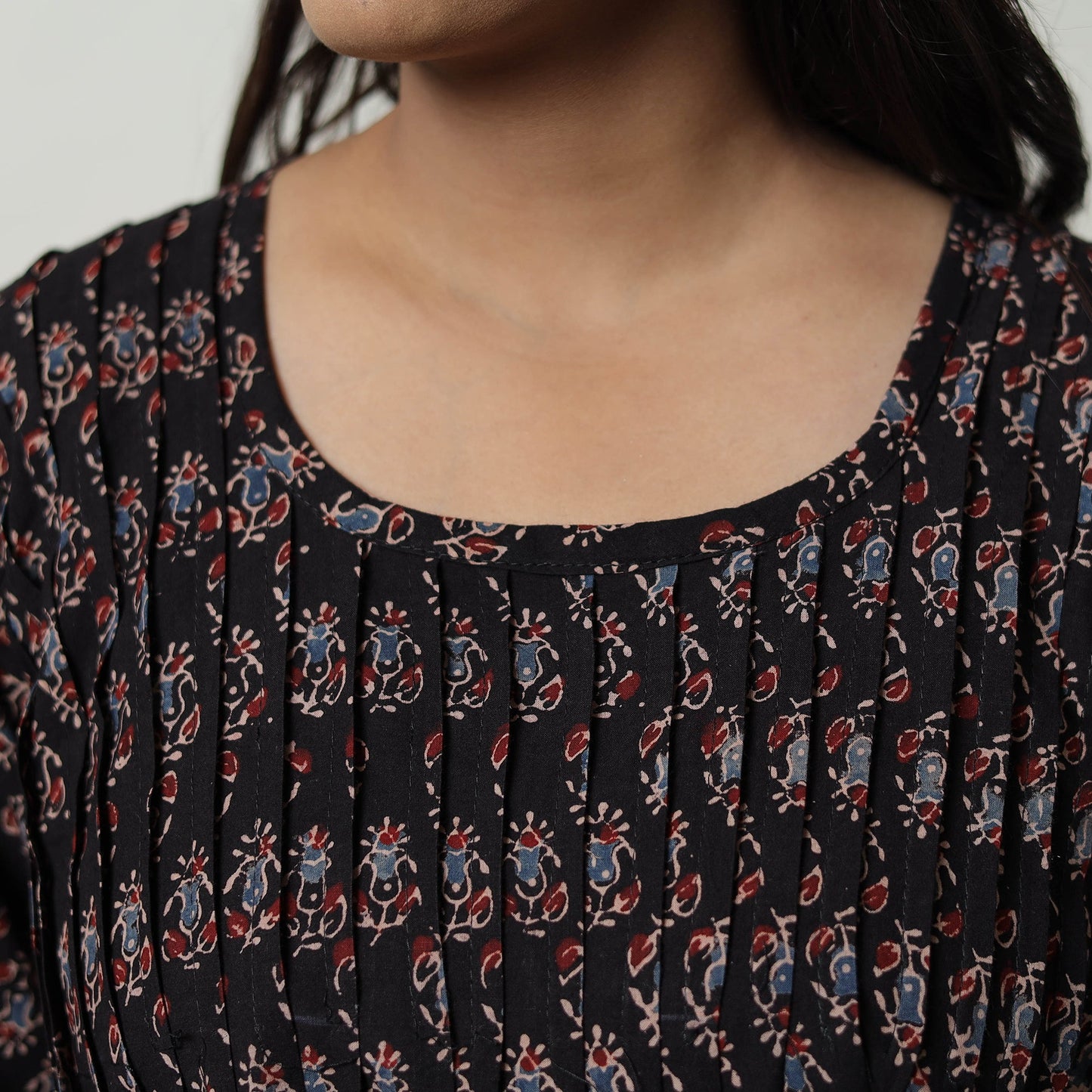 Ajrakh Crop Top