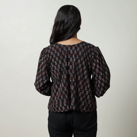 Ajrakh Crop Top