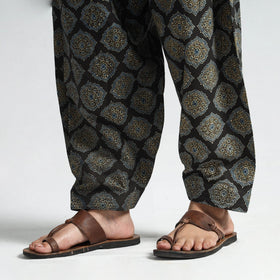 Buy  Ajrakh Block Printed Cotton Elasticated Salwar 07 Online at iTokri.com