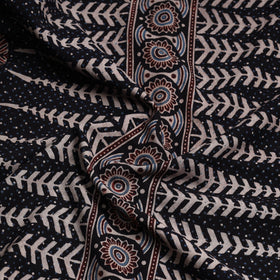 Buy Ajrakh Block Printed Cotton Kurta Material - 3 meter Online at iTokri.com
