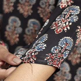  Ajrakh Block Printed Modal Silk Kurta with Palazzo Set 