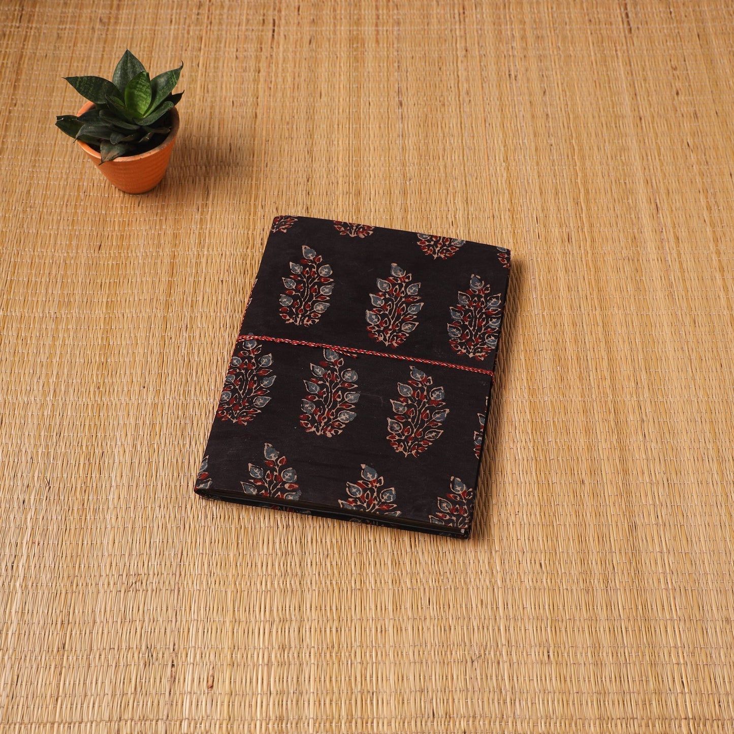 Fabric cover handmade paper photo album (12 x 10 in) 65