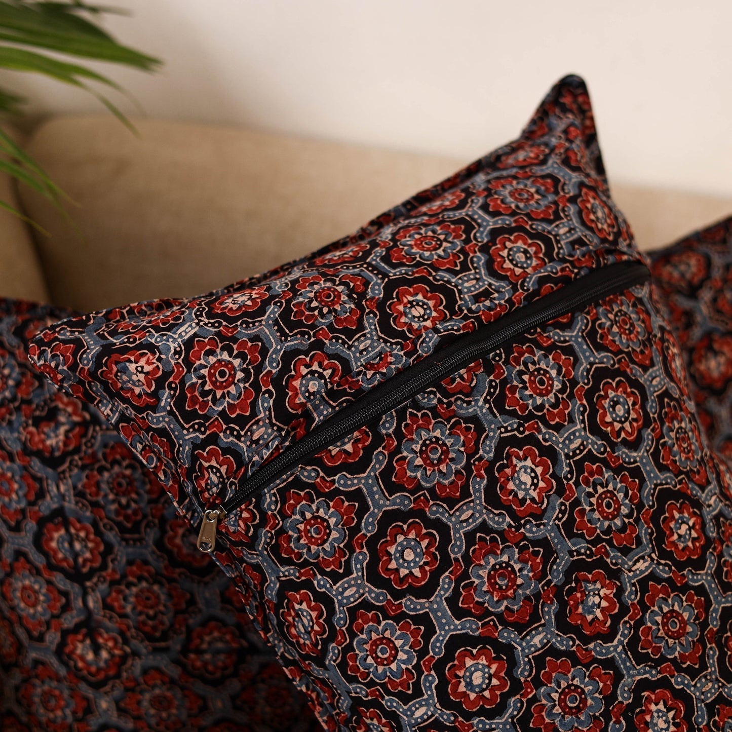 Hand pillow cover (set of 2) 54 - handcrafted