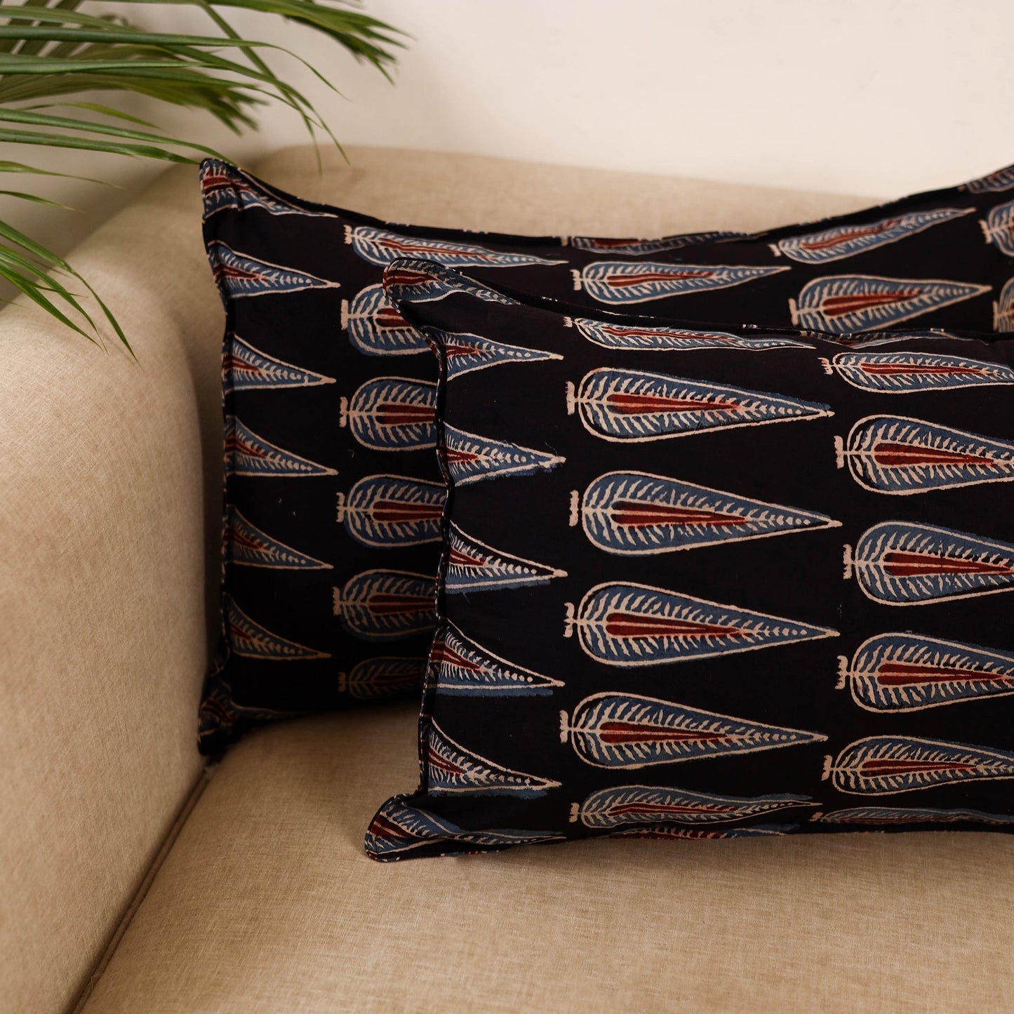 Hand pillow cover (set of 2) 56 - handcrafted