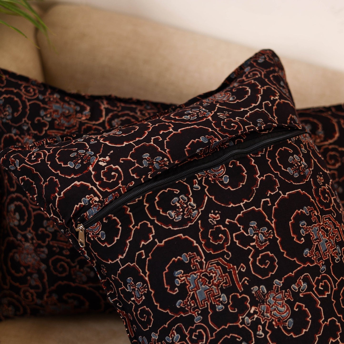 Hand pillow cover (set of 2) 59 - handcrafted
