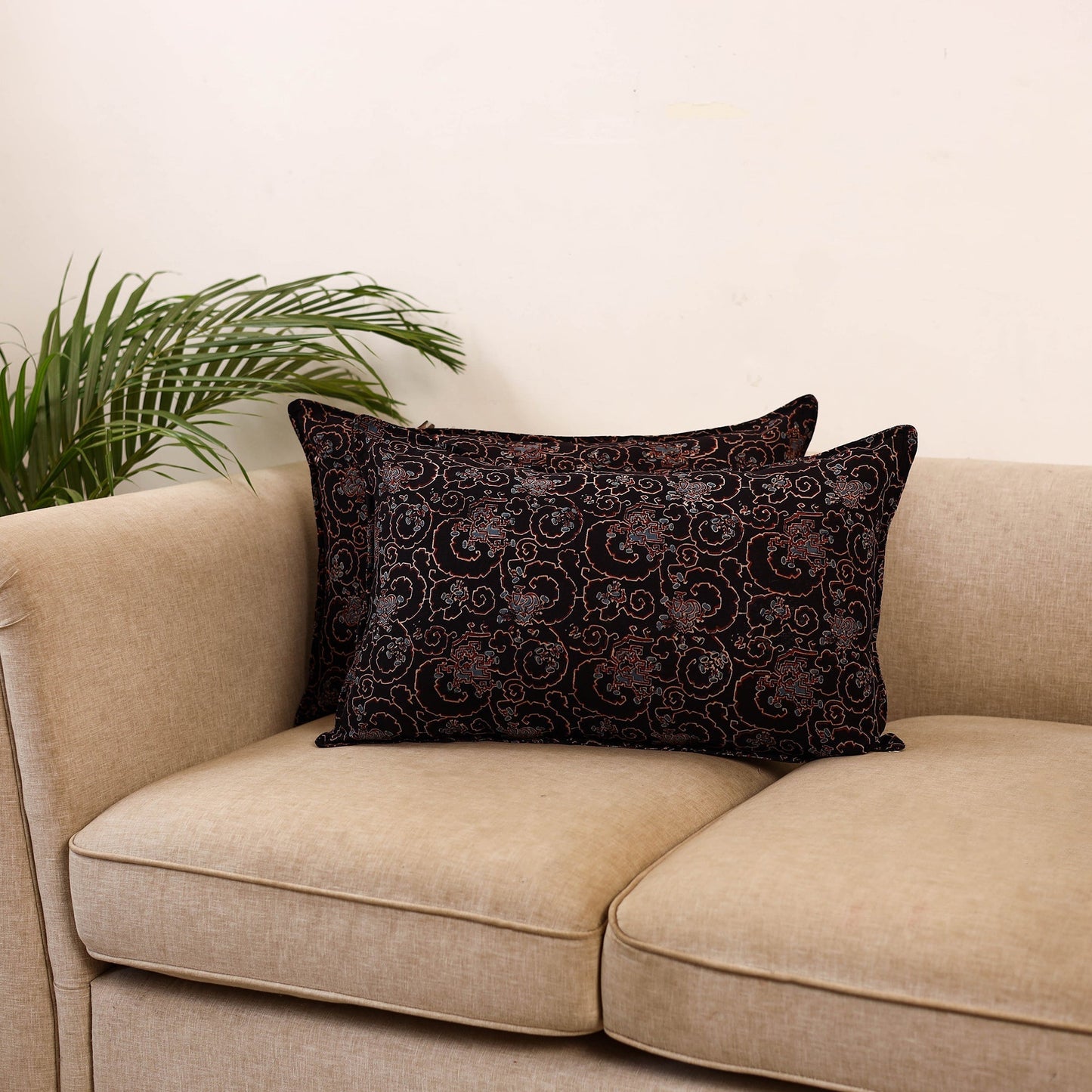 Hand pillow cover (set of 2) 59 - handcrafted