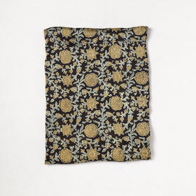  Ajrakh Hand Block Printed Modal Silk Precut Fabric  58 