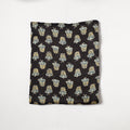  Ajrakh Hand Block Printed Modal Silk Precut Fabric  55 