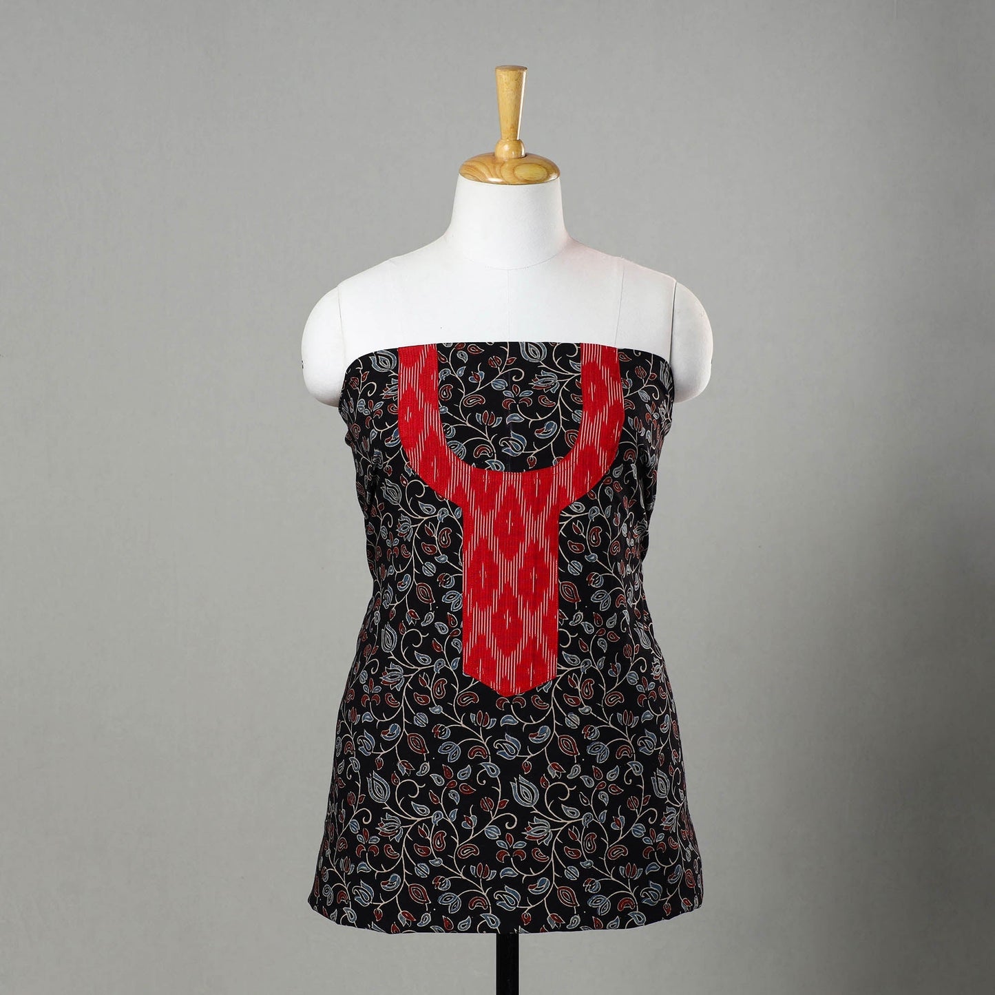 Buy Traditional Ajrakh Print Kurta Material Online in India