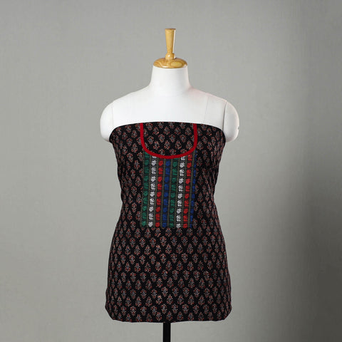  Traditional Ajrakh Print Kurta Material Online in India