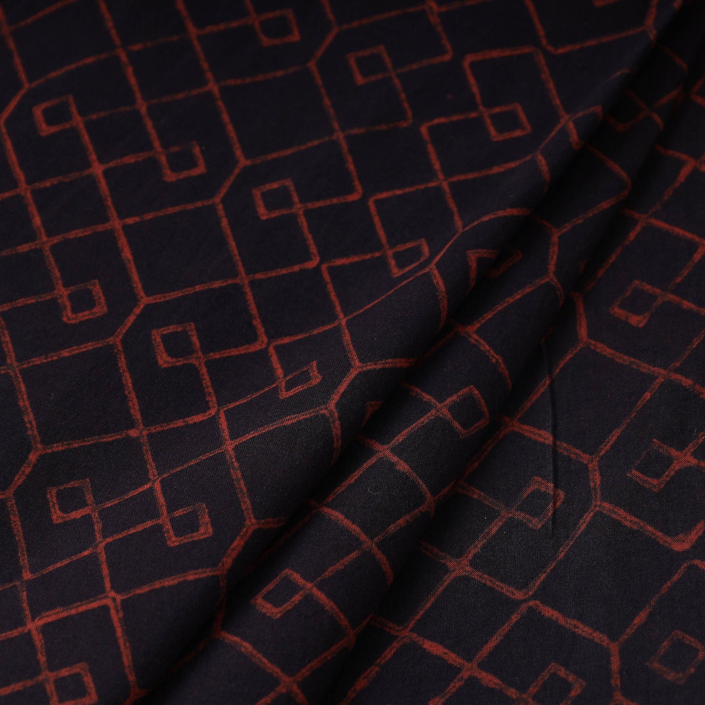 Buy Akola Hand Block Printed Cotton Fabric Online l iTokri.com