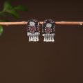 Buy Asiya Handcrafted GS Fabart Earrings 