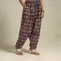 Black Bagh Block Print Natural Dyed Cotton Salwar