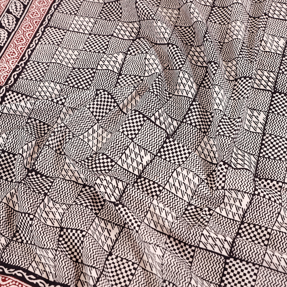 Buy Bagh Block Printed Cotton Double Bed Cover Online at iTokri.com