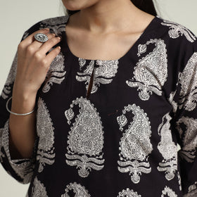 Buy Bagh Block Printed Cotton Kurta with Palazzo & Dupatta Set 03 Online at iTokri.com
