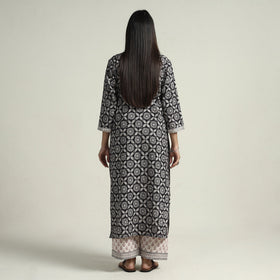 Buy Bagh Block Printed Cotton Kurta with Palazzo & Dupatta Set 04 Online at iTokri.com