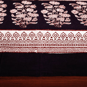 Multicolor - Bagh Block Printed Cotton Single Bed Cover with Pillow Covers (94 x 64 in)