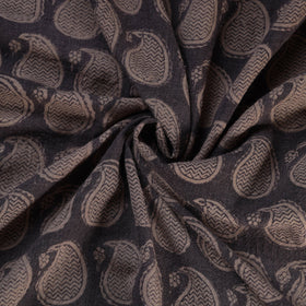  Bagh Block Printed Merino Wool Handloom Fabric 