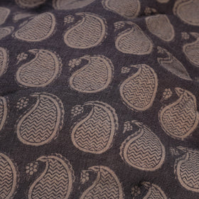  Bagh Block Printed Merino Wool Handloom Fabric 