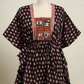 Buy Bagh Cotton Kaftan with Desert Embroidery