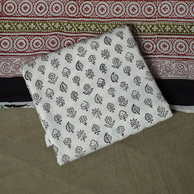 Bagh hand block print natural dyed cotton 3pc unstitched