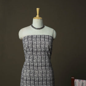 Bagh hand block print natural dyed cotton 3pc unstitched