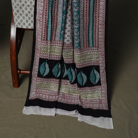 Bagh hand block print natural dyed cotton 3pc unstitched