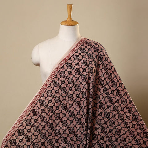 Multicolor Bagh Hand Block Print Natural Dyed Cotton Fabric