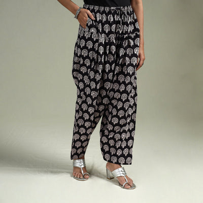 Bagh hand block print natural dyed cotton salwar 01