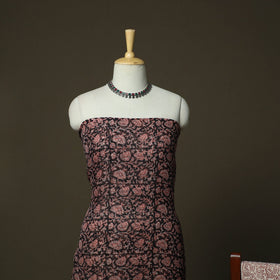 Bagh hand block print natural dyed kota doria cotton 3pc
