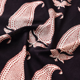Buy Bagh Block Printed Natural Dyed Cotton Fabric Online at iTokri.com